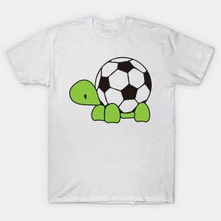 Turtle Soccer Reptile Lover Gift T-Shirt